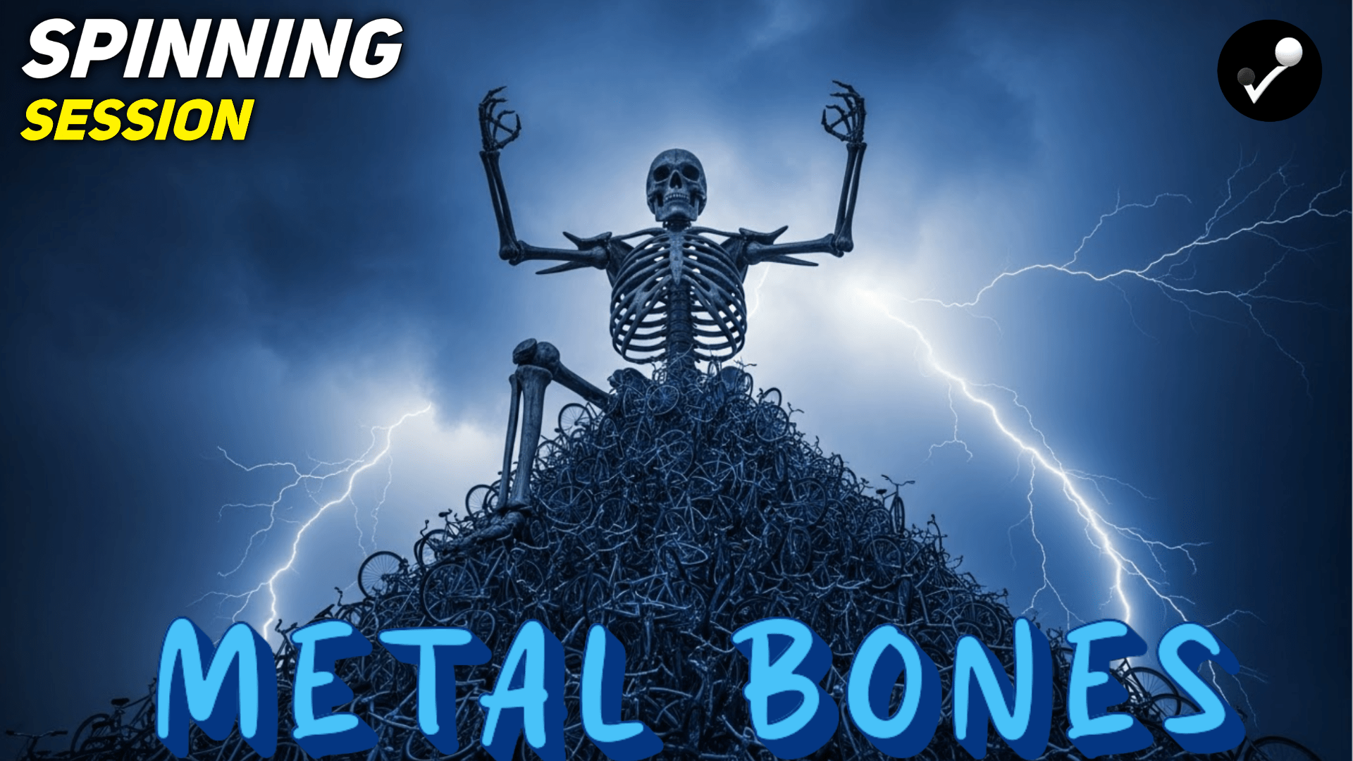 Metal Bones Spinning Session Jose Balbin Power Metal Indoor Cycling Metal Bones Spinning Session Jose Balbin Power Metal Indoor Cycling
