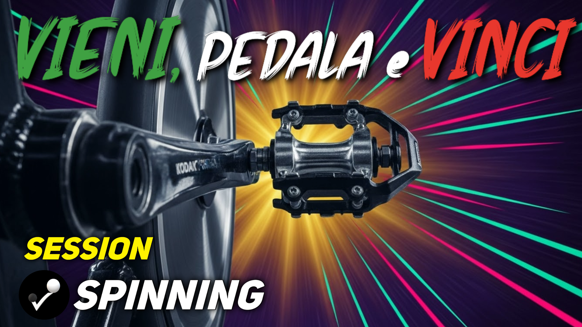 Vieni, Pedala e Vinci, Spinning Session Jose Balbin Ciclo Indoor Cycling Vieni, Pedala e Vinci, Spinning Session Jose Balbin Ciclo Indoor Cycling