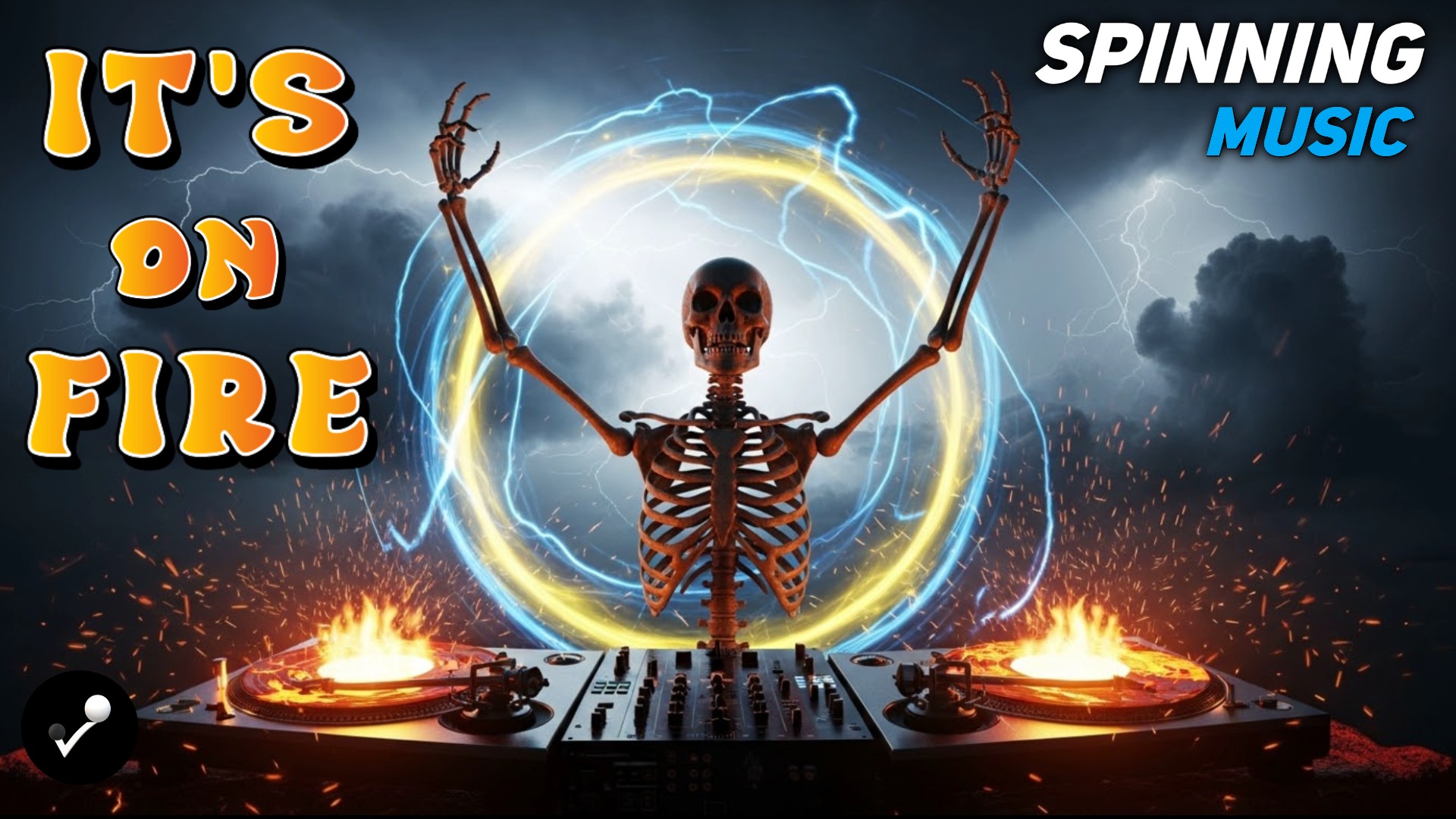 It's On Fire, Spinning Music Jose Balbin